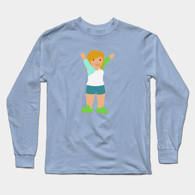 Tan Tomboy Long Sleeve T-Shirt by kateybugz